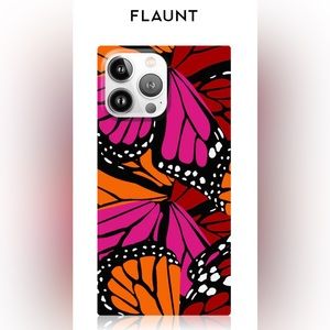 Flaunt Square case iPhone 13 used butterfly & multiple colors included!